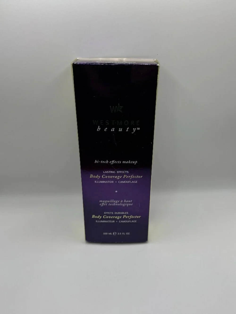 Westmore Beauty Lasting Effect Body Coverage Perfector Golden Radiance 3.5 oz